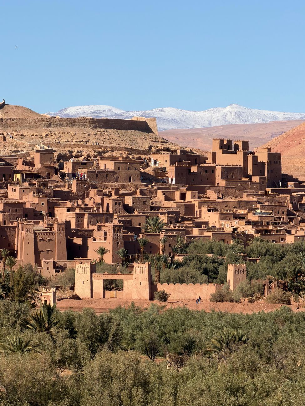 Sun-bleached adobe retreat in Morocco High Atlas